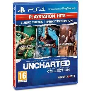 Uncharted: The Nathan Drake Collection PlayStation Hits sur PS4 (+0.86€ sur la cagnotte CDAV)