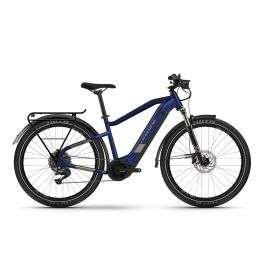 Vélo électrique Haibike trekking 7 High - 27,5", 630WH, Bleu, cadre 48 ou 52cm (velondo.fr)