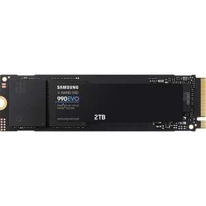 SSD interne M.2 NVMe 5.0 Samsung 990 Evo (MZ-V9E2T0BW) - 2 To, TLC 3D (via remise personnalisée)