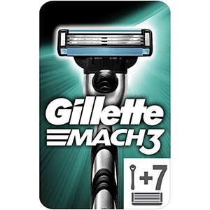 Rasoir Homme Gillette Mach3 - Manche + 7 Recharges