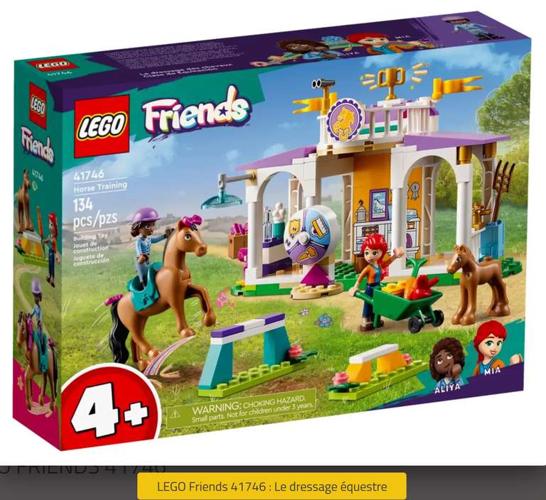 Réduction de 50% sur 3 sets Lego - ex : Lego Friends 41741 La fourgonnette de sauvetage canin