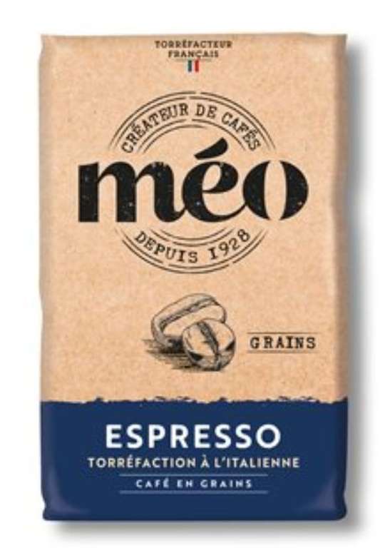 1 Paquet de Café grain Méo expresso - 1kg
