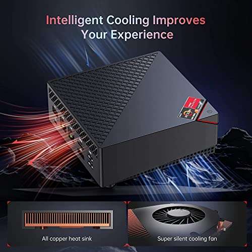 Mini PC Acemagician - Ryzen 5 5625U, 16Go DDR4, 512Go (Vendeur tiers)