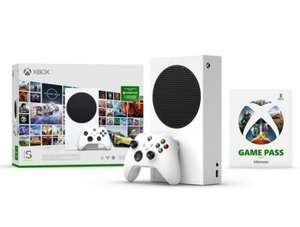Console Microsoft Xbox Series S + Game Pass Ultimate 3 mois (+11.50€ en Rakuten Points - vendeur Carrefour)