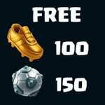 100 médailles chaussures dorées et 150 ballons de foot gratuits sur Clash of Clans