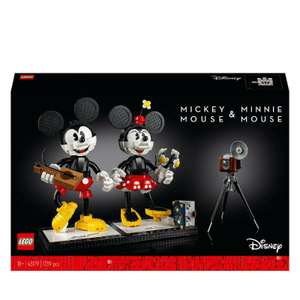 Jeu de construction Lego Disney 43179 - Mickey Mouse et Minnie Mouse (via remise panier+coupon)
