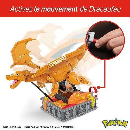Peluche Pokémon Dracaufeu 30 cm - Peluche - Achat & prix