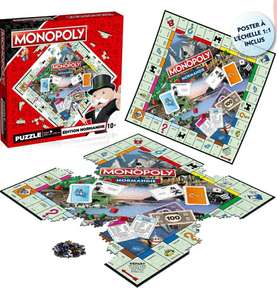 Puzzle Winnin Moves Monopoly Édition Normandie - 1000 pièces