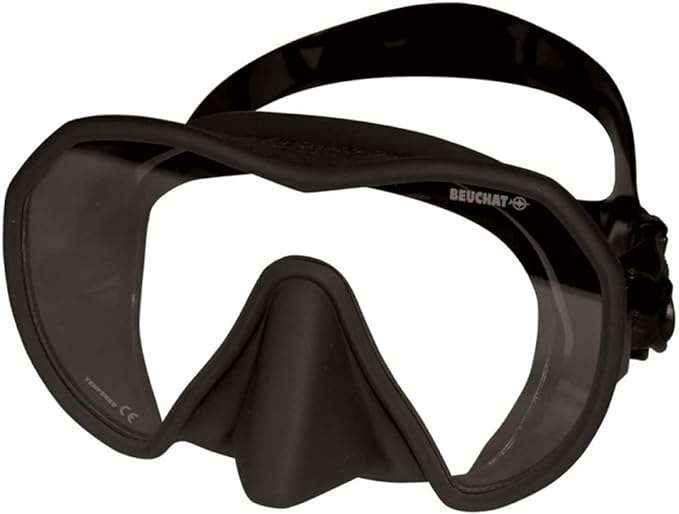 Masque de plongée apnée et Snorkeling Beuchat Maxlux S - Noir