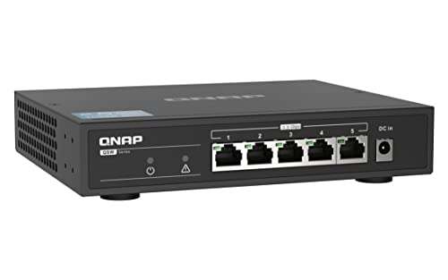 Switch QNAP QSW-1105-5T - 5 Ports 2,5Gbps