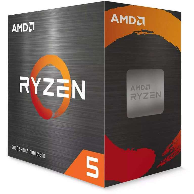 Processeur AMD Ryzen 5 5600X avec Ventirad Wraith Stealth (3.7 / 4.6 GHz)