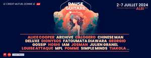 [15-18 Pass Culture] Place pour le Festival Pause Guitare Sud de France gratuite - Albi (81)