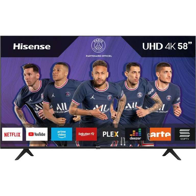 [CDÀV] TV 58" Hisense 58AE7000F - 4K UHD, HDR10+, LED, Smart TV