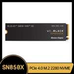 SSD Interne M.2 NVMe 4.0 Western Digital WD_Black SN850X - 1 To