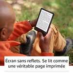 Liseuse 6" Nouveau Kindle (2022) - Léger et compact, Écran haute résolution 6" 300 ppp (Avec publicités) - Noir ou Bleu