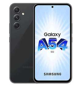 Smartphone 6.4" Samsung Galaxy A54 5G - 128 Go, Différents coloris (via ODR 50€)