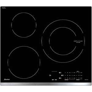 Plaque de cuisson à induction Sauter SPI4360X - 3 foyers, 7200W, inox (D'occasion - Acceptable)