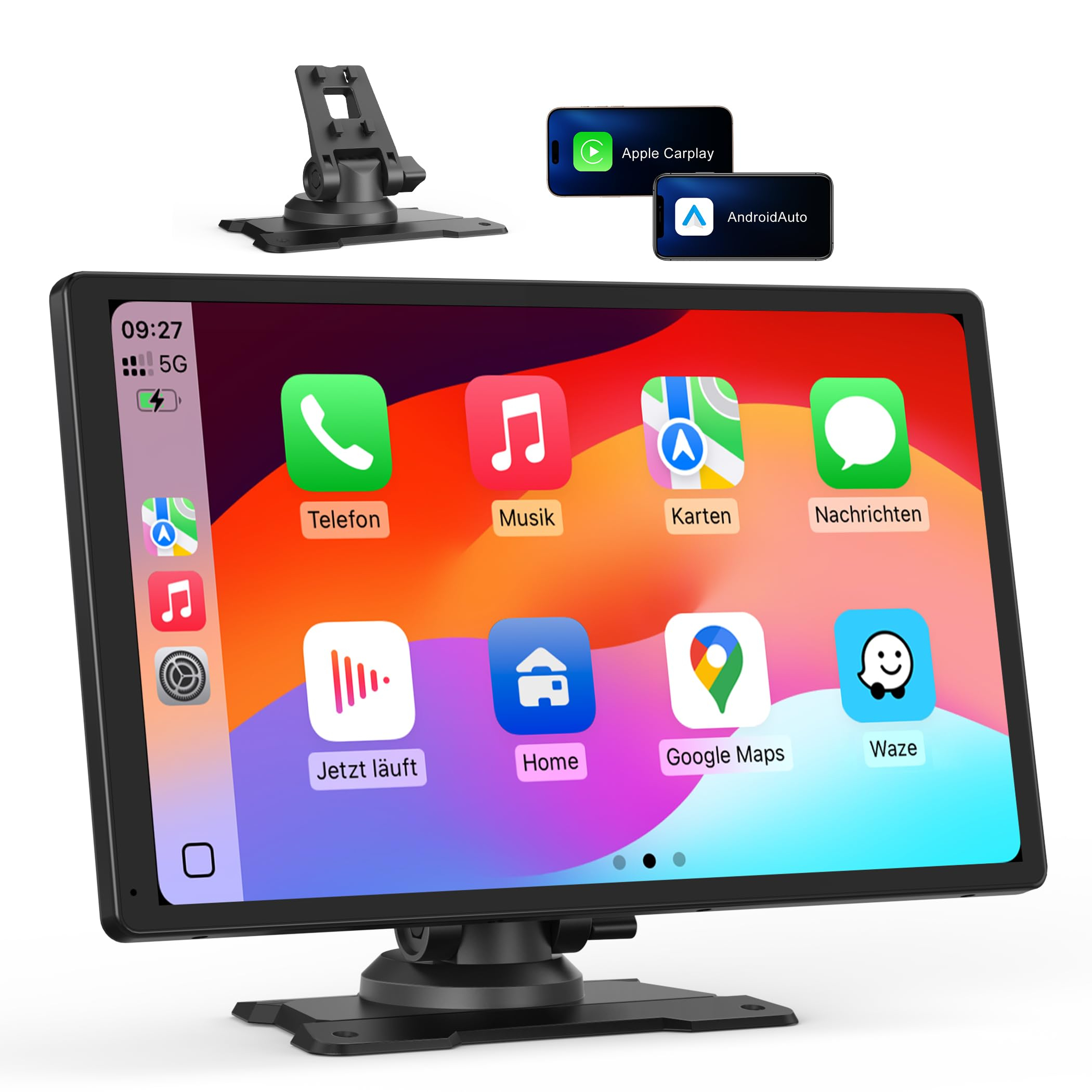 CarPlay Voiture 9": Écran IPS HD Lu