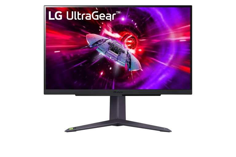 Écran PC LG UltraGear 27GR75Q-B 27" LED IPS QuadHD 165Hz G-Sync Compatible