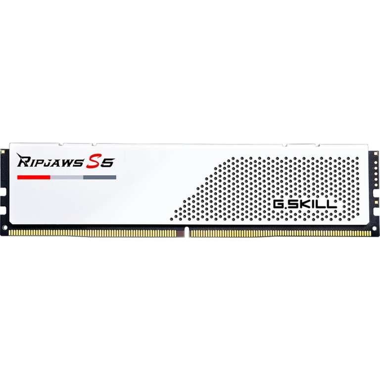Kit Mémoire RAM G.Skill Ripjaws S5 32 Go (2x16 Go) DDR5-5600 CL40 (F5-5600J4040C16GX2-RS5W)