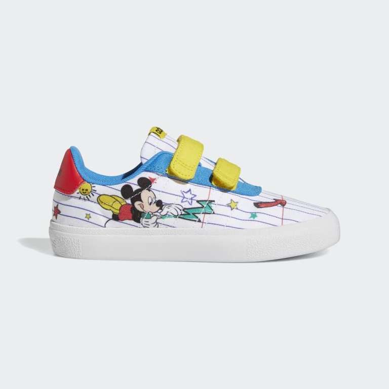 Chaussures Enfants Adidas X Disney Mickey Mouse Vulc Raid3r - Plusieurs Tailles Disponibles