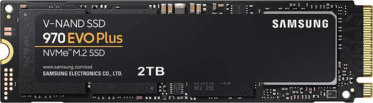 SSD interne NVMe M.2 Samsung 970 EVO Plus (MZ-V7S2T0) - 2 To (Frontaliers Belgique)