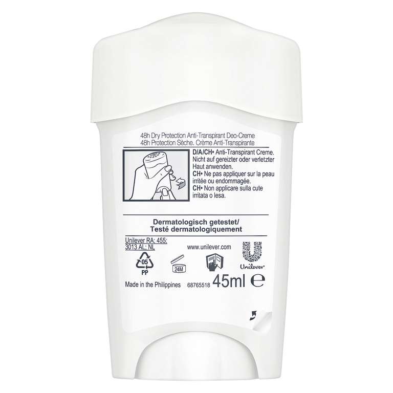 Déodorant Stick Rexona AntiTranspirant Clean Scent 96H - 45ml
