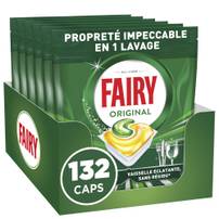132 Tablettes Lave-Vaisselle Fairy Original Tout-en-1 (Via Prévoyez Et Économisez)