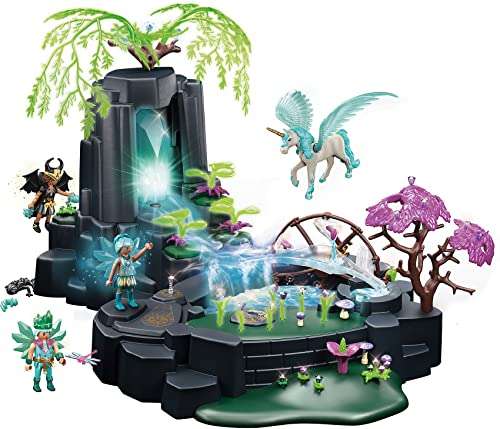Jeu de figurine Playmobil Adventures of Ayuma (70800) - Source d'énergie enchantée: Place à la magie fée (vendeur tiers)