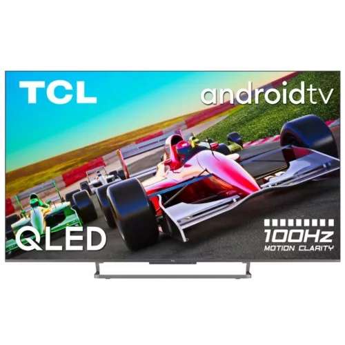 TV QLED 65" TCL 65C729 - 4K UHD, 100 Hz, Dolby Vision iQ, Android TV (via ODR 150€)