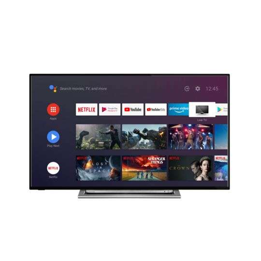 TV LED 55" Toshiba 55UA3A63DG - UHD 4K, HDR, Dolby Vision, Chromecast, Android TV