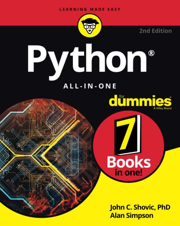 Ebook Python All-in-One For Dummies 2nd Edition gratuit (Dématérialisé - Anglais)