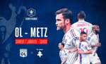 Entrée et place gratuite pour tous en parcage visiteur au match Lyon - FC Metz