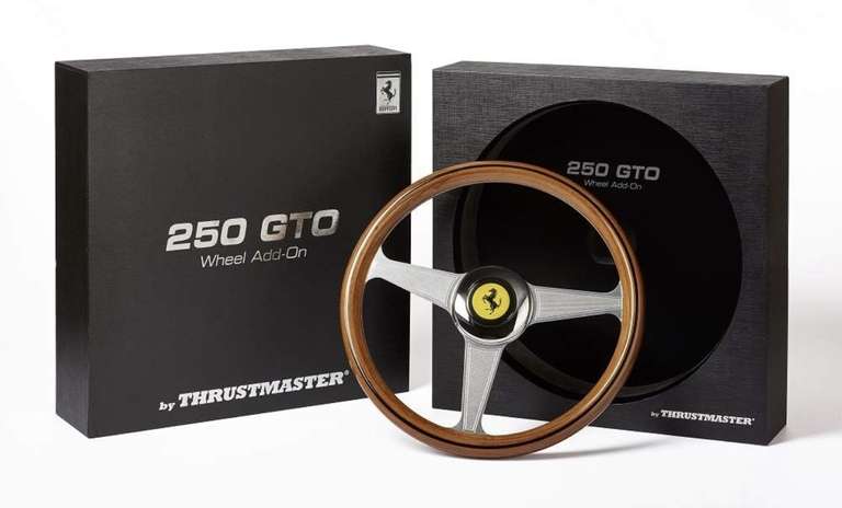 Volant Thrustmaster Ferrari 250 GTO Wheel Add-On compatible bases servo Thrustmaster T-Series