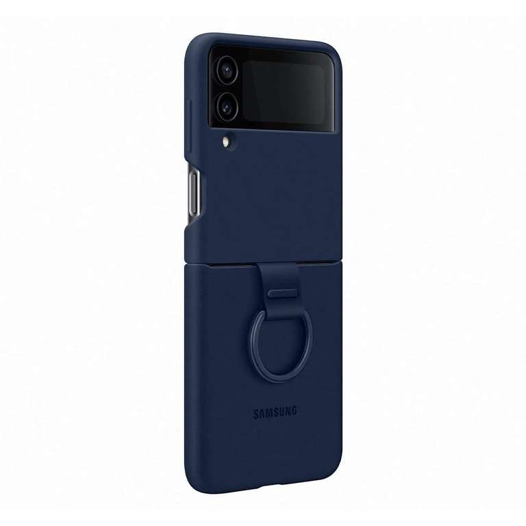 Coque en silicone pour Samsung Flip 4 - Bleu marine (Vendeur tiers)