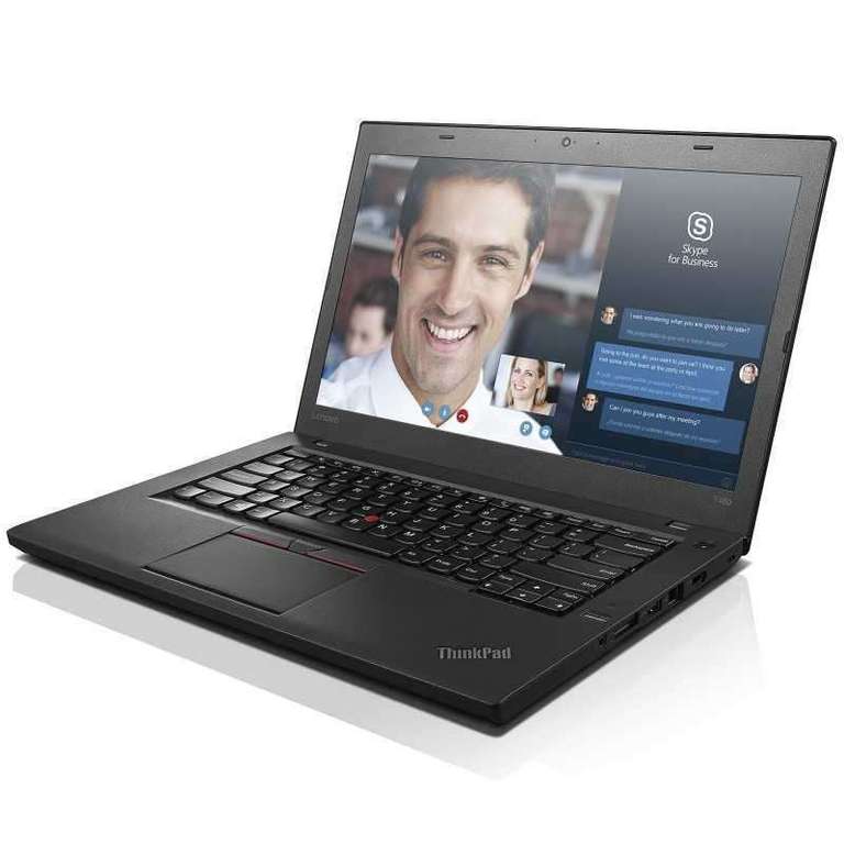 PC Portable 14" Lenovo ThinkPad T460 - FHD, i5-6300U, RAM 8 Go, SSD 240 Go, Windows 10 Pro (Reconditionné Grade B - Garantie de 12 mois)