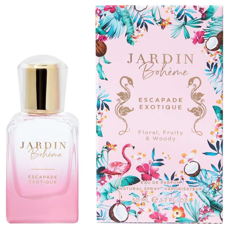 Eau de parfum pour femme Jardin Bohème Escapade Exotique - 50ml (Via retrait magasin)