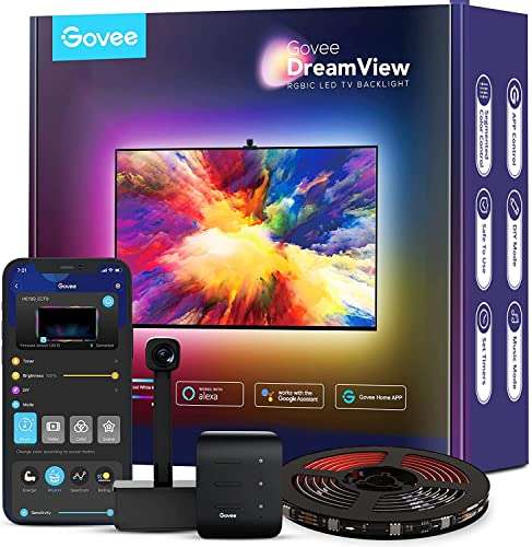 Système de rétro-éclairage pour TV Govee DreamView T1 (Via coupon - Vendeur tiers)
