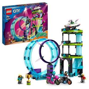 Jeu de construction Lego City Stuntz (60361) - Le Défi Ultime des Motards Cascadeurs