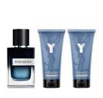 Coffret Yves Saint Laurent Y : Eau de parfum + gel douche + baume après rasage