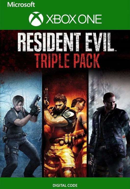 Resident Evil - Triple Pack sur Xbox One/Series X|S (Dématérialisé - Store Argentin)