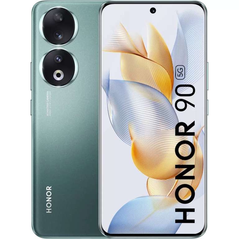 Smartphone Honor 90 5G - 12 Go de RAM, 512 Go + Honor Earbuds X5 et Bracelet connecté Honor Band 7