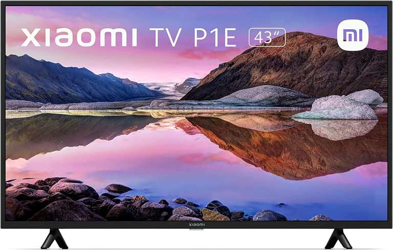 TV 43" Xiaomi TV P1E - 4K UHD, HDR10, Smart TV