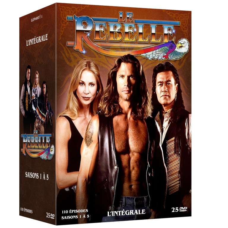 Coffret Le Rebelle – L'intégrale (1992) 25 DVD Édition Limitée, 2