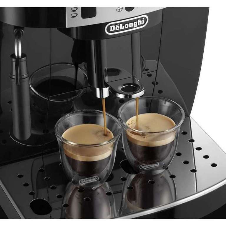 Machine à café expresso automatique DeLonghi Magnifica S ECAM22.140.B + Set  de 2 tasses Espresso –