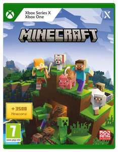 Minecraft sur Xbox + 3500 minecoins