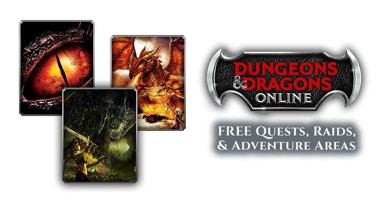 Tous les packs d'aventure offert dans le jeu Dungeons & Dragons Online (dématérialisé - ddo.com)