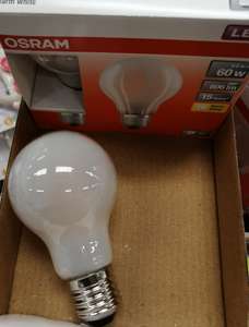 Lot de 2 ampoules LED Osram Warm Light - E27, 6.5W 806 lumens - Chambray-les Tours (37)