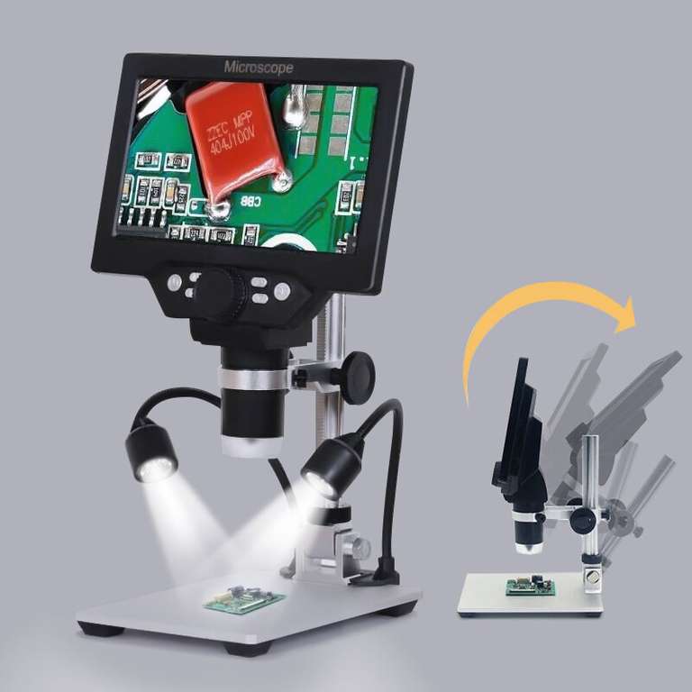 Microscope Digital MUSTOOL G1200D avec écran 7"