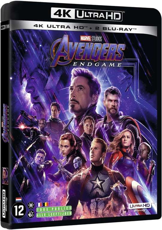 Blu-ray 4K Avengers : Endgame (+ 2 Blu-Ray)